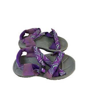 Northside strappy hiking sandals girls size 3 purple